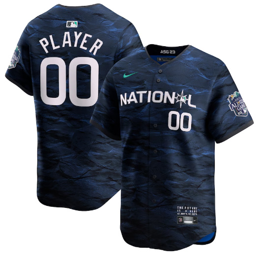 Men%27s National League Nike Royal 2023 MLB All-Star Game Customized Limited Player Jersey->customized mlb jersey->Custom Jersey